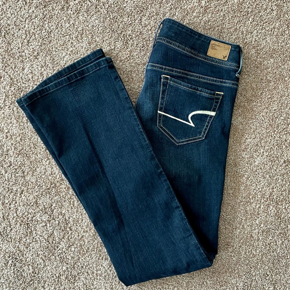 American Eagle Original Boot Denim Jeans Size 4